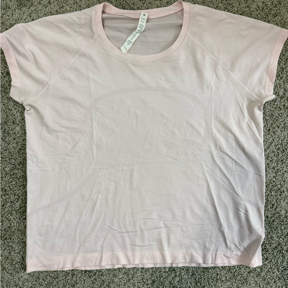 Lululemon Size 14 Swiftly Tech Short Sleeve Shirt 2.0 *RACE LENGTH